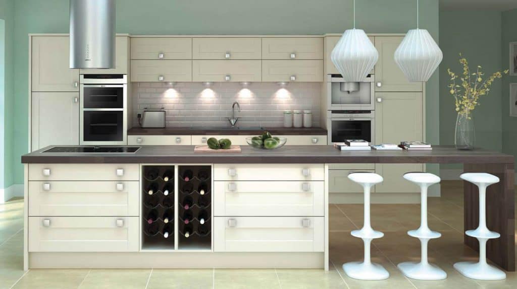 Broad Style Buttermilk classic Shaker style kitchen