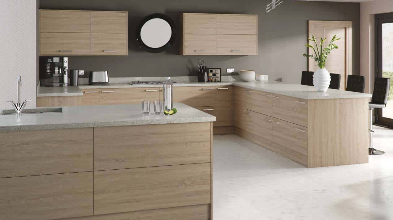 White Kitchen Cabinets With Stained Doors White Kitchen Cabinets With Stained Doors