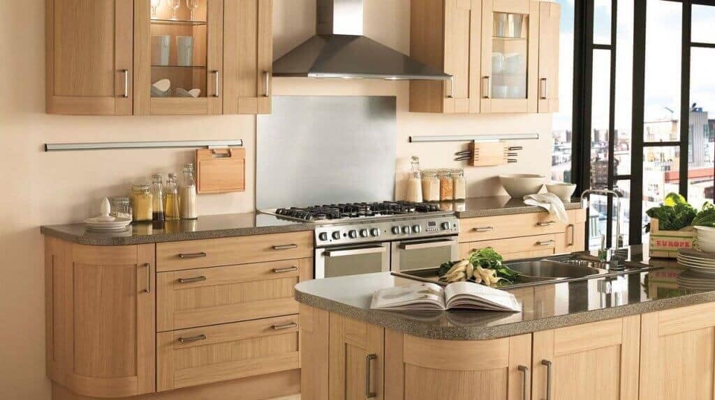 A modern shaker kitchen