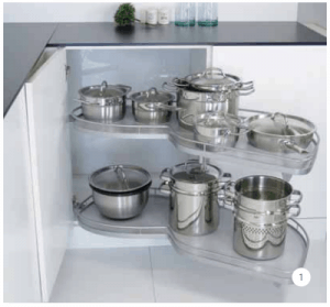 Smart kitchen storage from Sheraton Kitchens